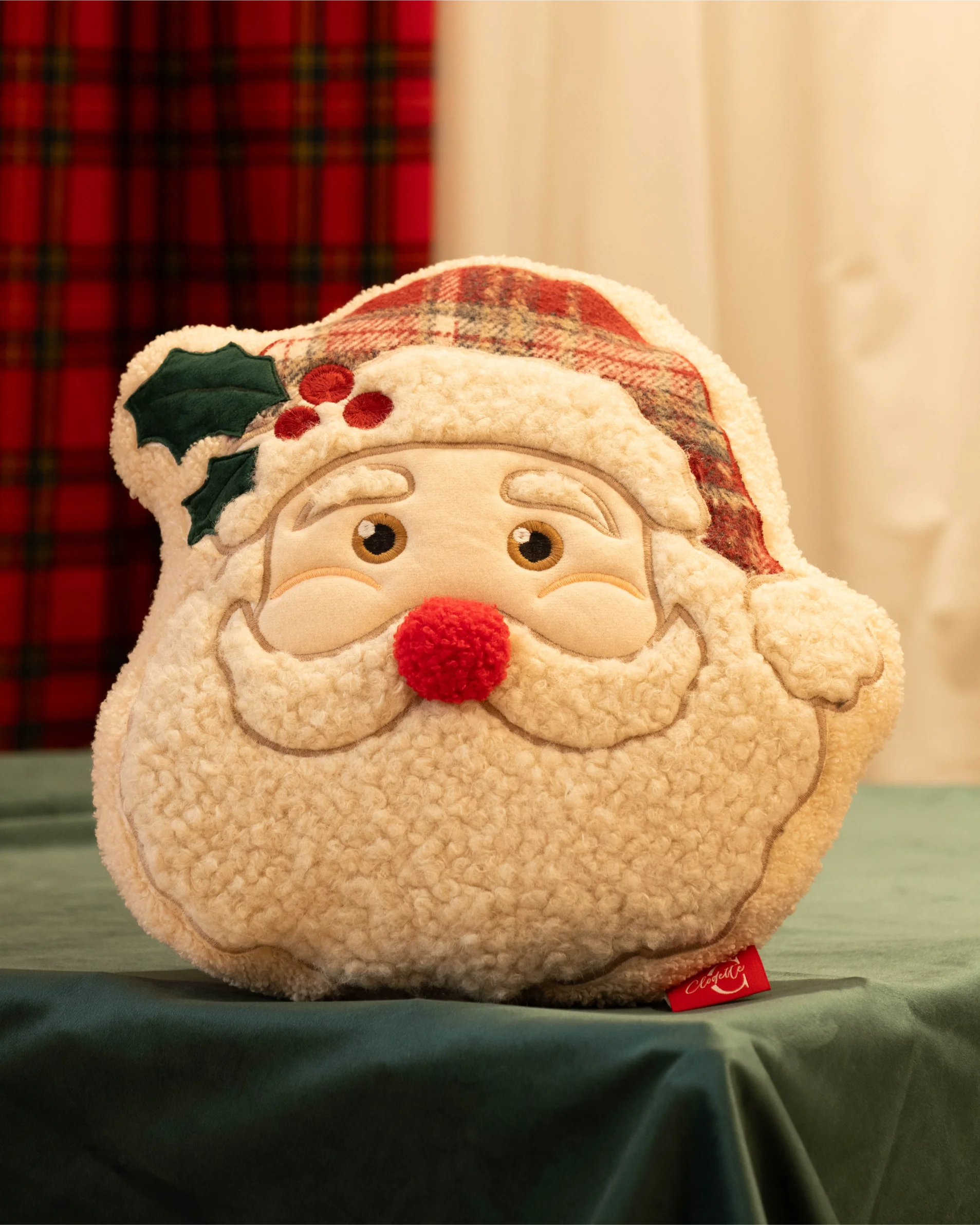 Cuscino Babbo Natale Sagomato