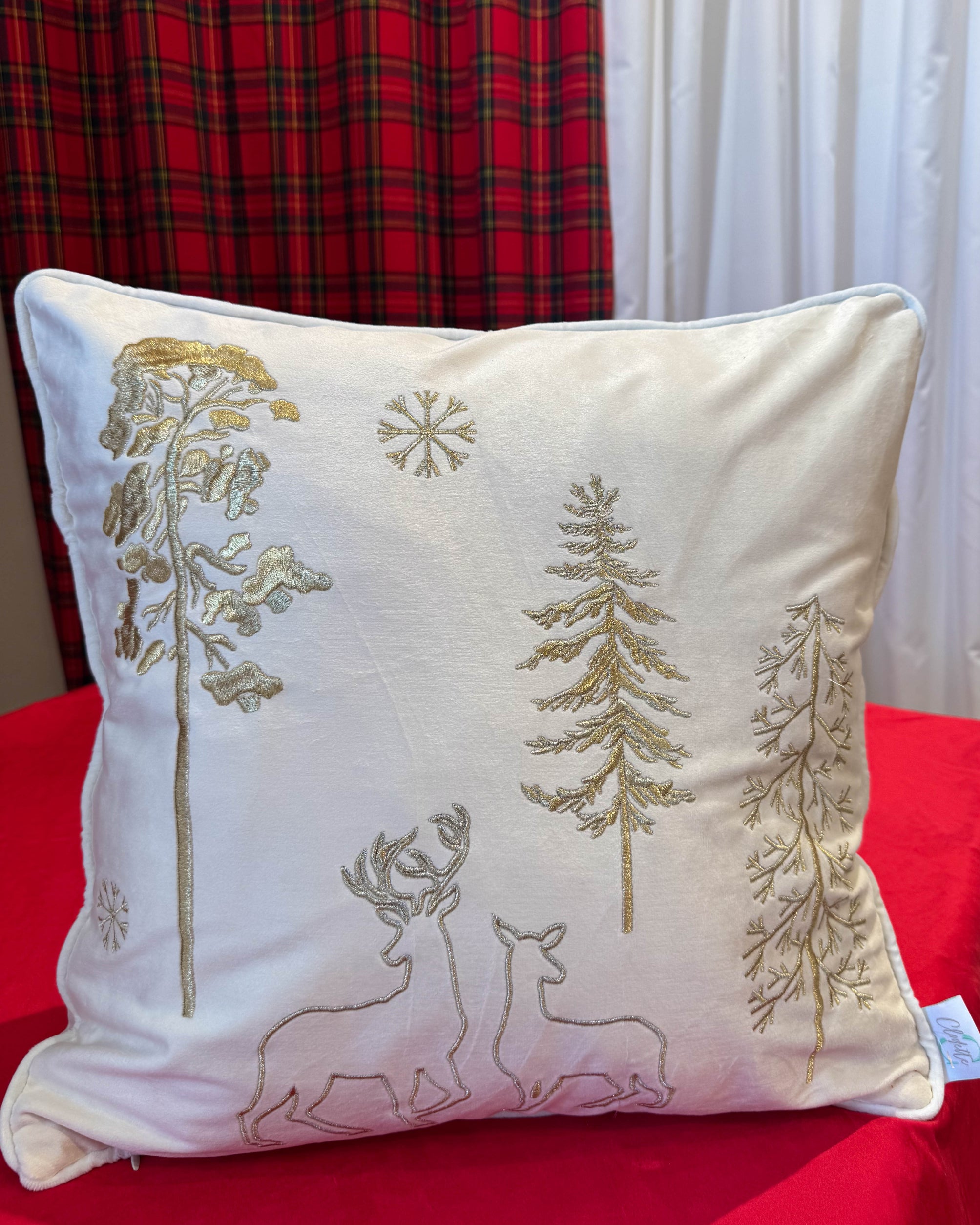 Cuscino gold christmas