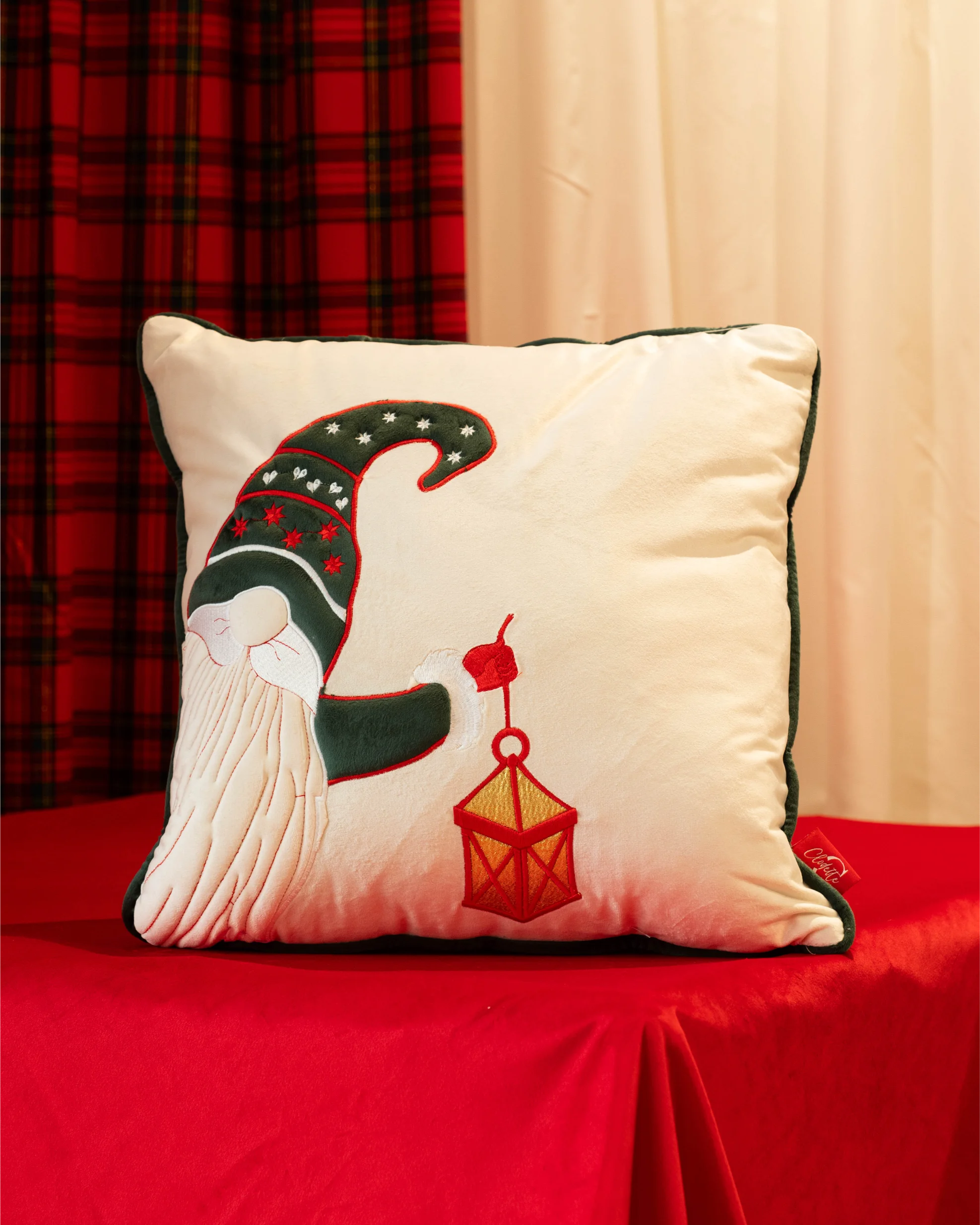 Cuscino Gnomo Quadrato