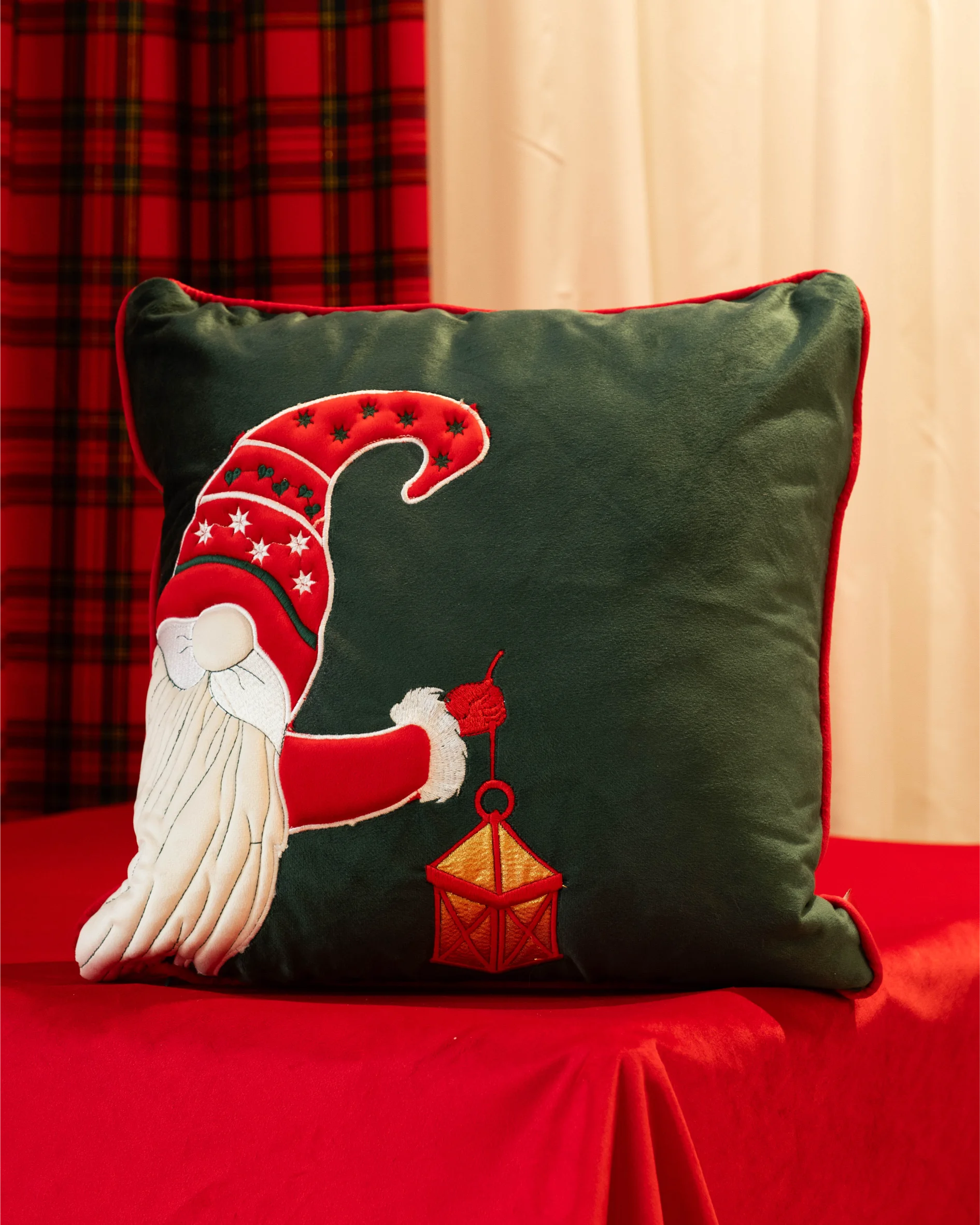 Cuscino Gnomo Quadrato